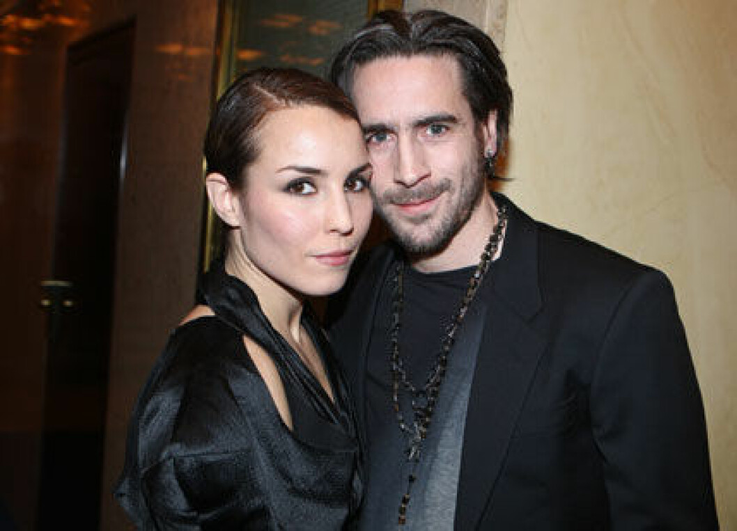 Noomi Rapace med maken Ola. Noomi Rapace med maken Ola.