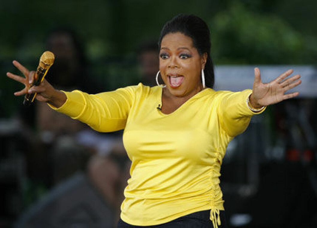 Oprah Winfrey är en mäktig kvinna. Oprah Winfrey är en mäktig kvinna.