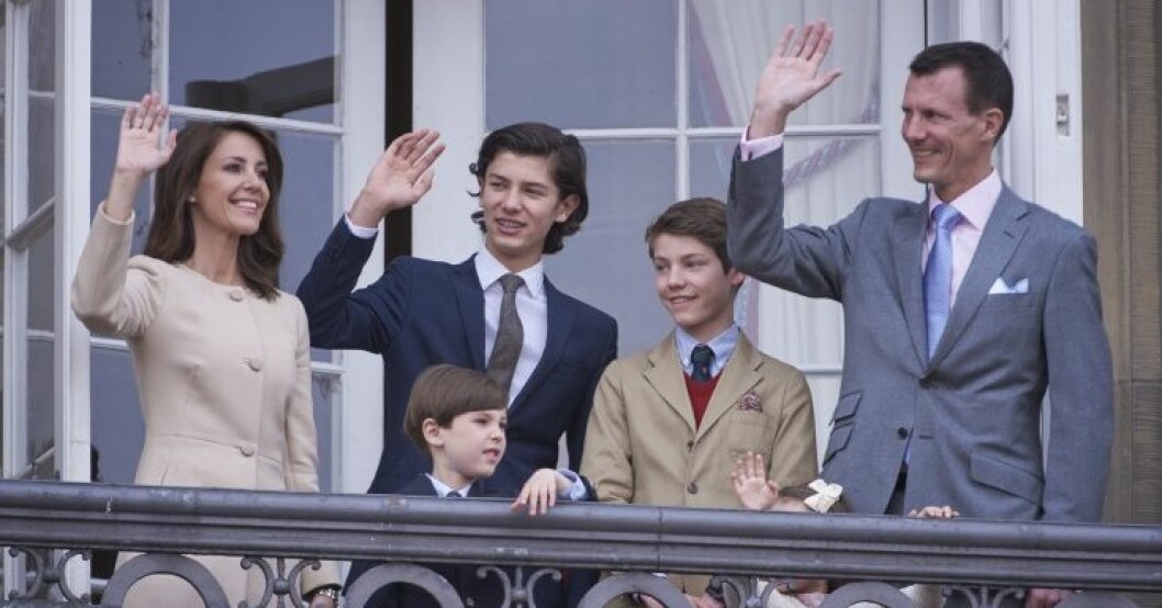 Prins Joachim tog med sig sonen på Justin Bieber-konsert
