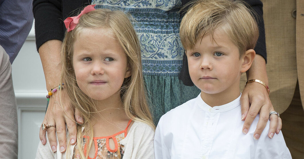 Grattis! Tvillingarna Josephine och Vincent fyller 7 år
