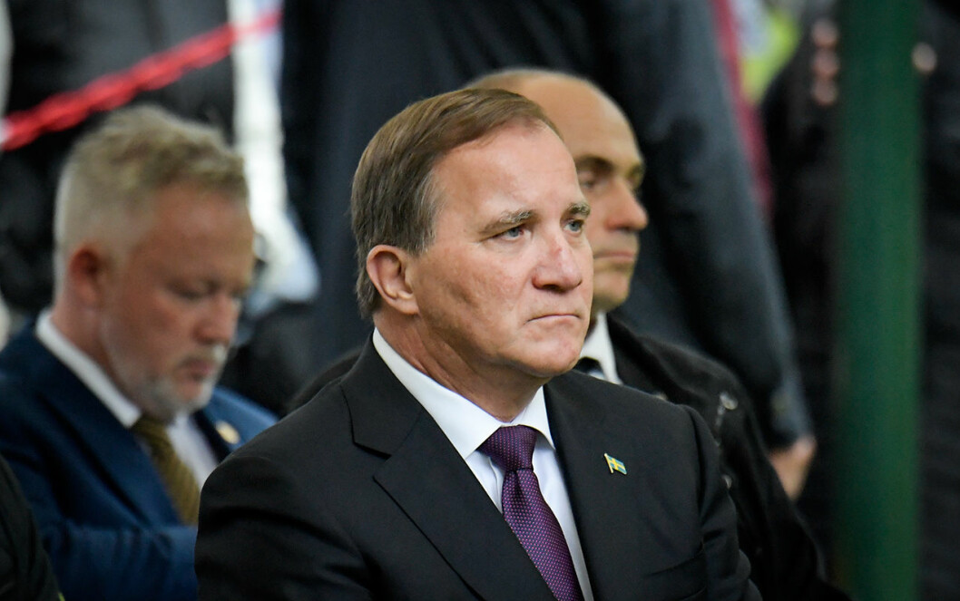 Statsminister Stefan Löfven var djupt tagen av situationen.