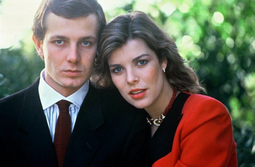 Stefano Casiraghi och prinsessan Caroline. Stefano Casiraghi