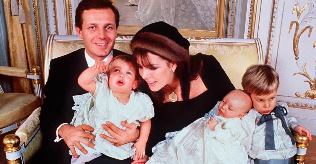 prinsessan Caroline och Stefano Casiraghi