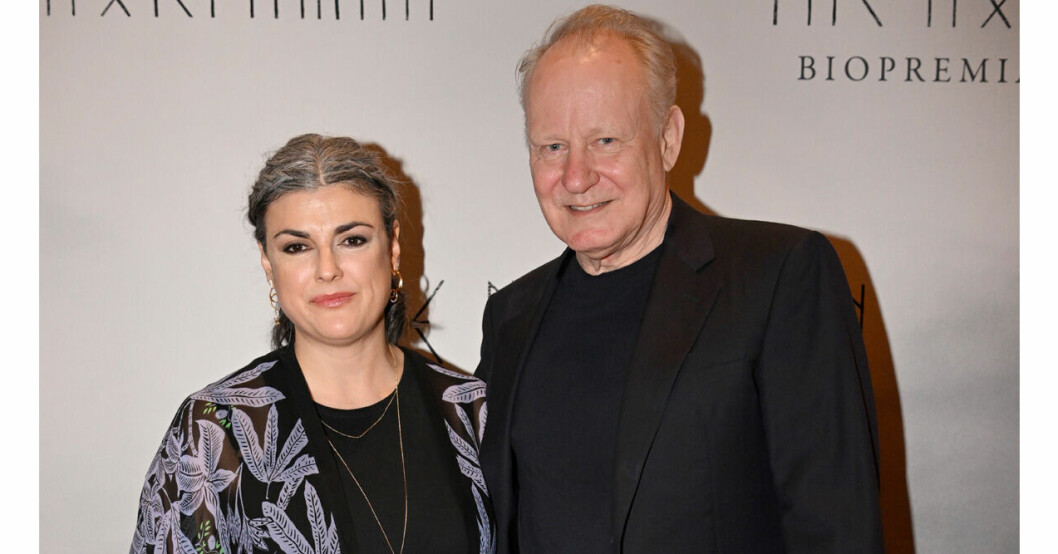 Stellan Skarsgård och Megan Everett Skarsgård