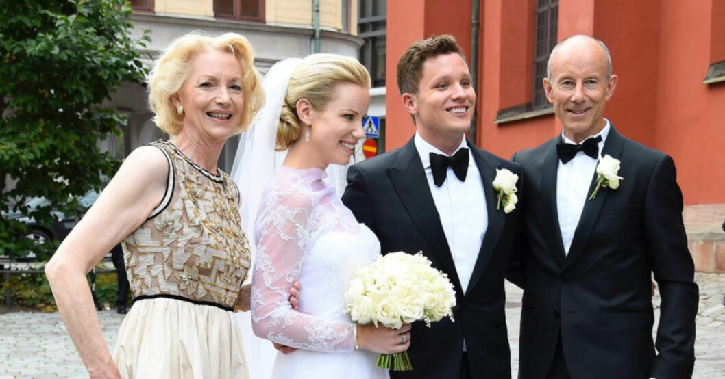 Bröllopet mellan Nathalie Stenmark och Eric Koefoed