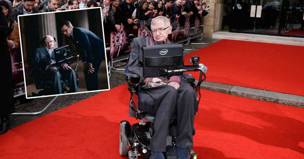 Stephen Hawking stöttade Daniels kamp – hyllas