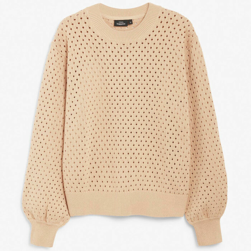 Stickad tröja från Kappahl