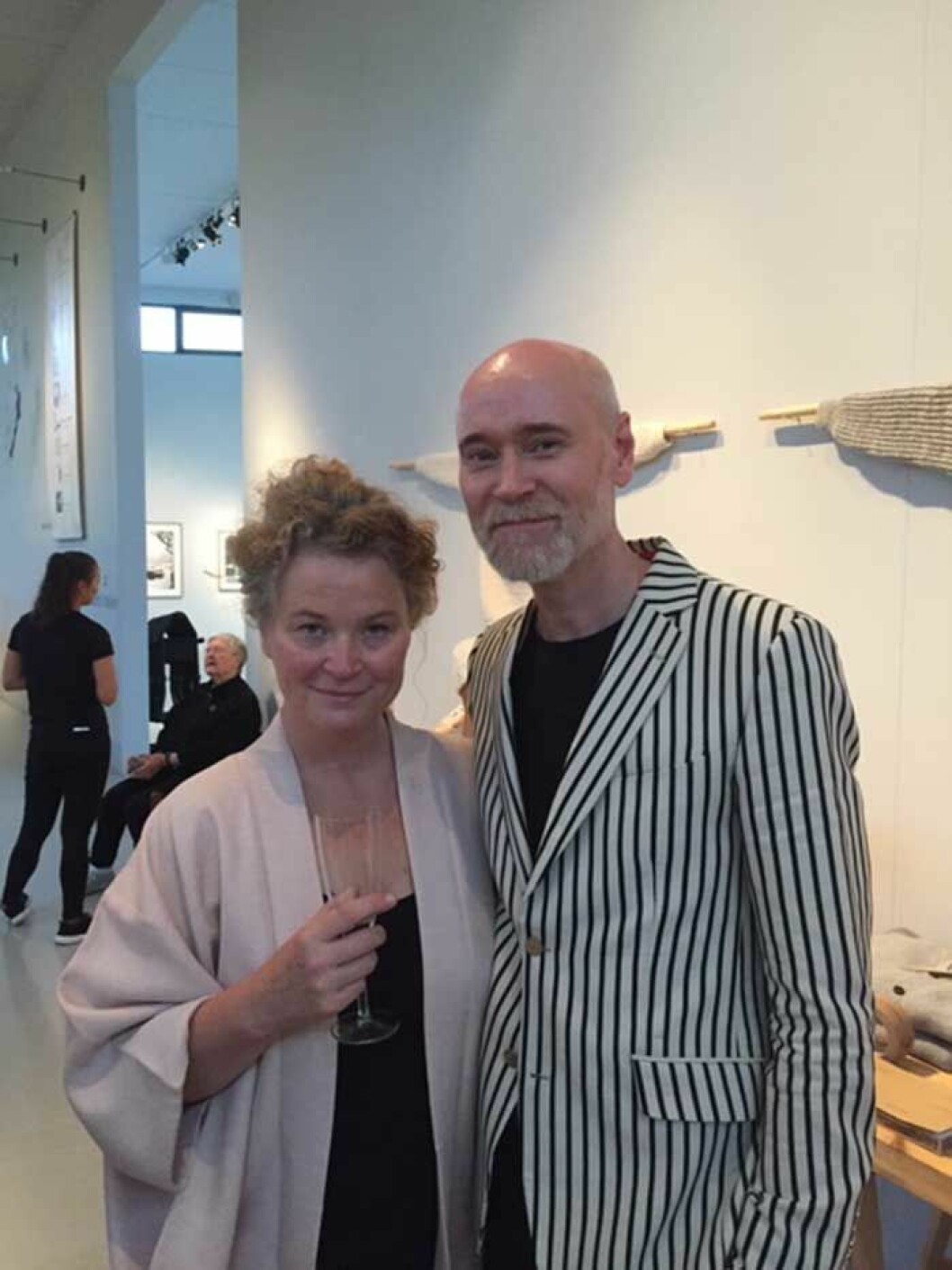 Stina Wirsén och Lars Wallin.