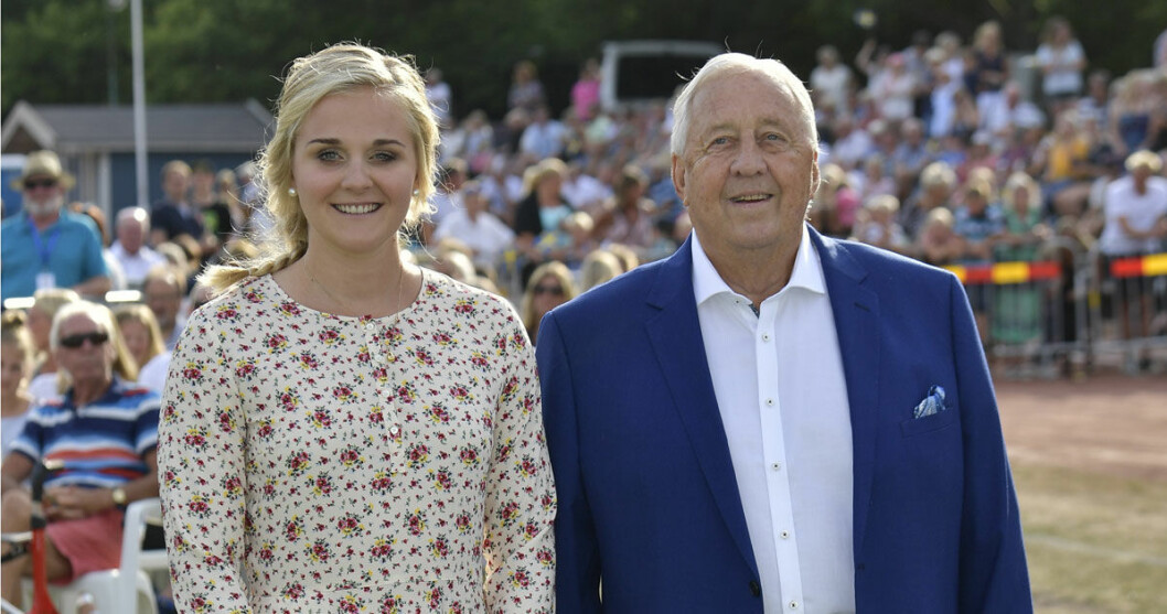 Kay Wiestål med årets pristagare Stina Nilsson. Kay Wiestål med årets pristagare Stina Nilsson.