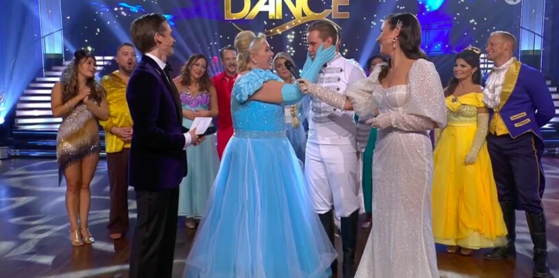 Suzanne Axell tvingades lämna Let's dance.