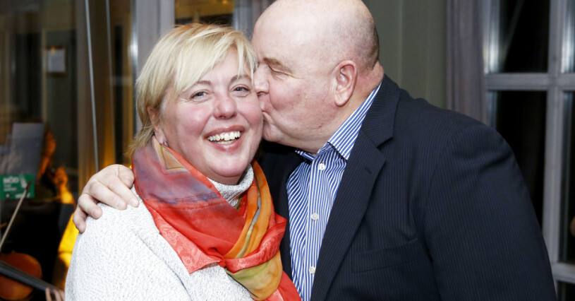 Sambon Jörgen Wedebrand och Suzanne Axell.