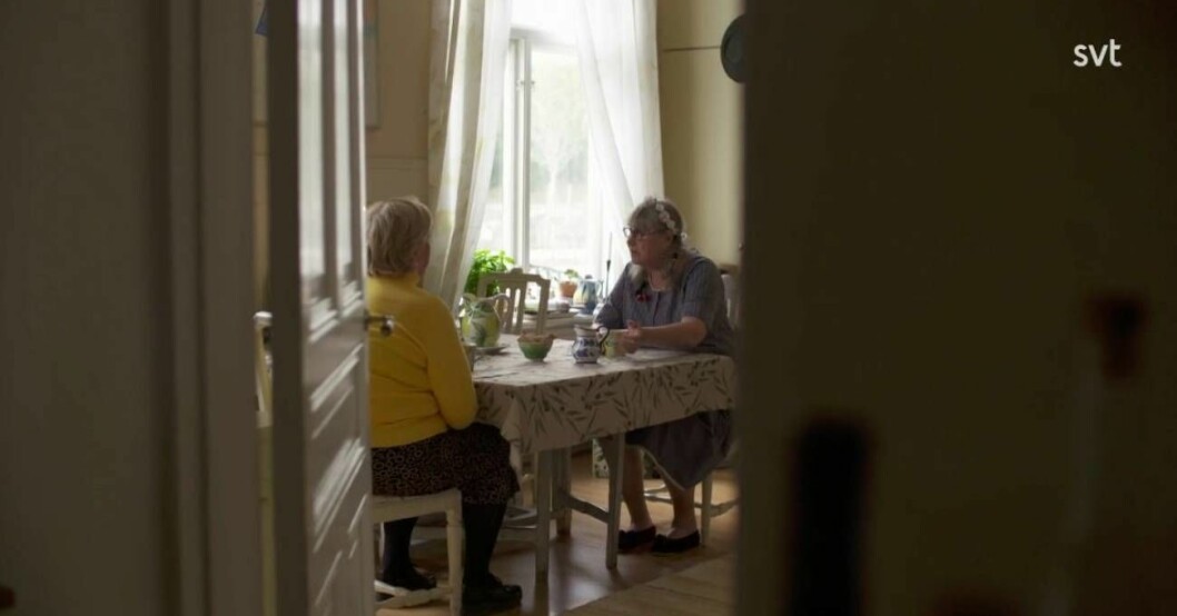 Suzanne Axell intervjuade konstnären Lena Linerholm i säsongens första reportage. Suzanne Axell och konstnären Lena Linerholm