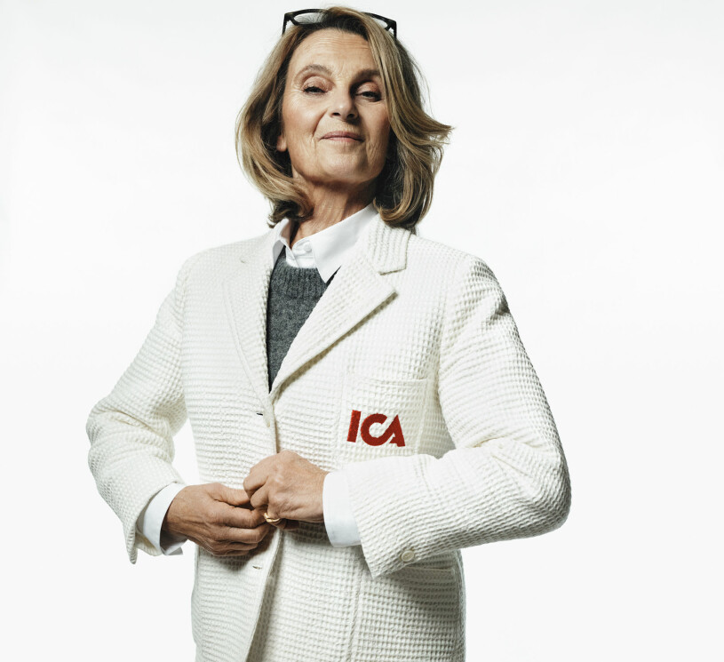 Suzanne Reuter spelar Ica-Stina.