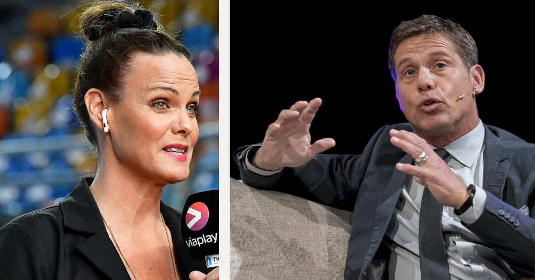 Suzanne Sjögren riktar mycket hård kritik mot Ola Wenström. Suzanne Sjögren och Ola Wenström