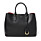 svart väska som liknar Hermes Kelly från Lauren Ralph Lauren