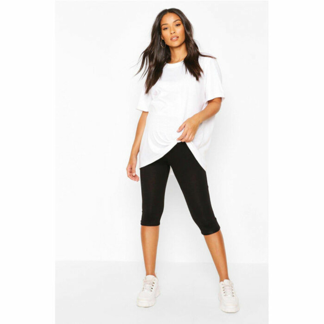 Svarta tights/shorts för gravida