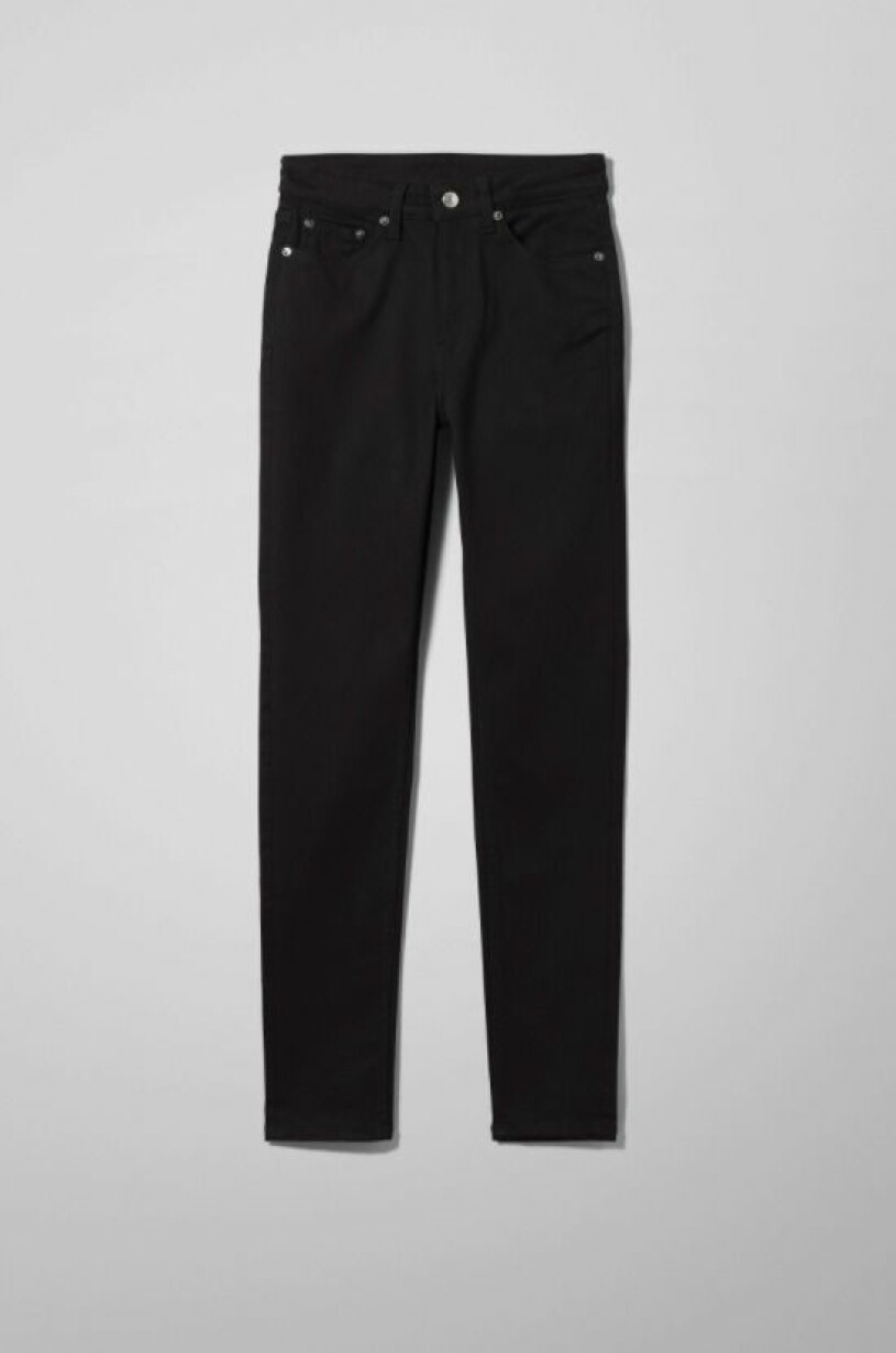 svarta jeans weekday