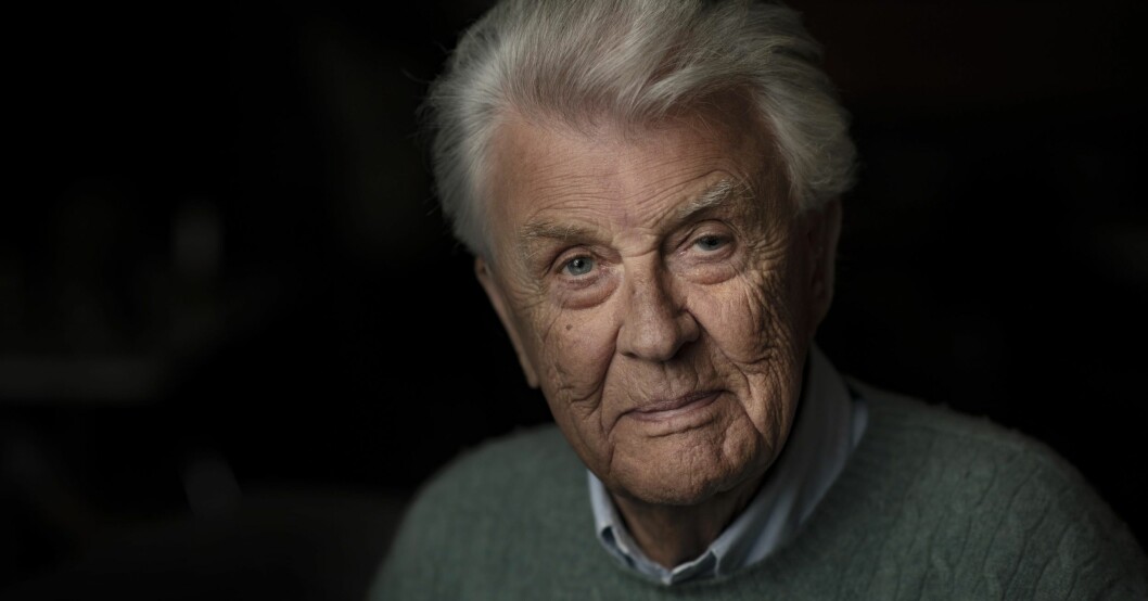 Sven-Bertil Taube har drabbats av nedsatt syn. Foto: TT