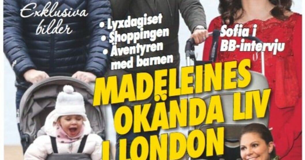 Missa inte Svensk Damtidning - nya bilder på prinsessan Madeleine