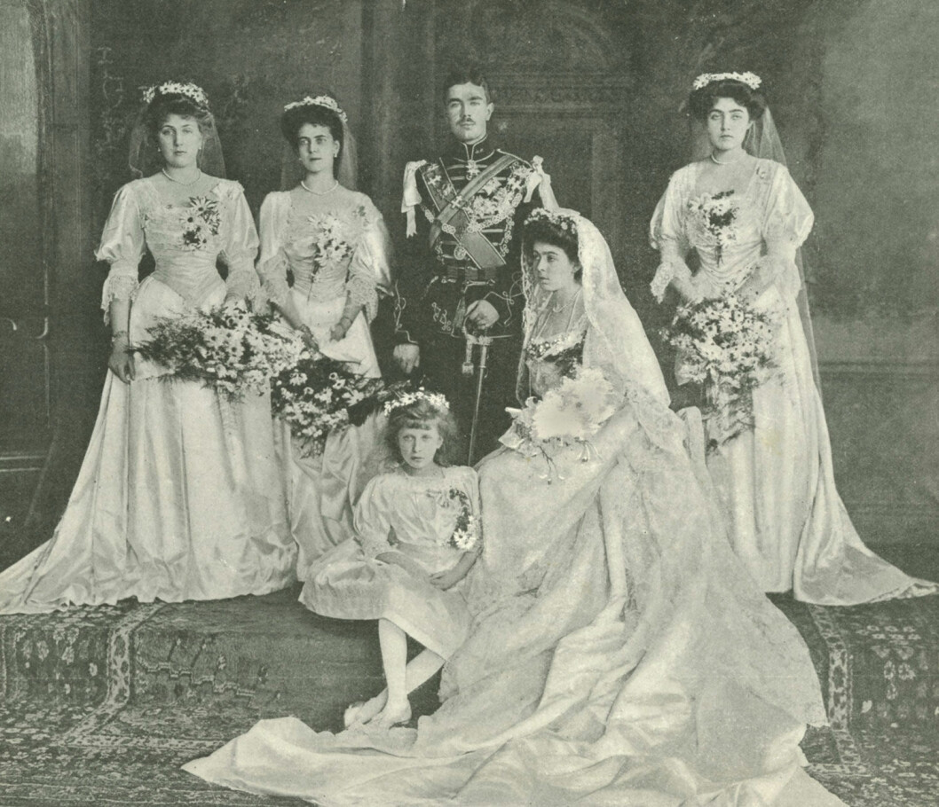 Oscar II var kung 1905 när Gustaf Adolf gifte sig med sin Margaret. Samma kyrka som för prins Harrys och Meghan Markles bröllop. Oscar II var kung 1905 när Gustaf Adolf gifte sig med sin Margaret. Samma kyrka som för prins Harrys och Meghan Markles bröllop.