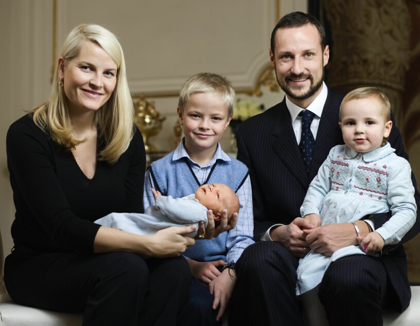 Sverre Magnus är nyfödd och familjen är komplett!