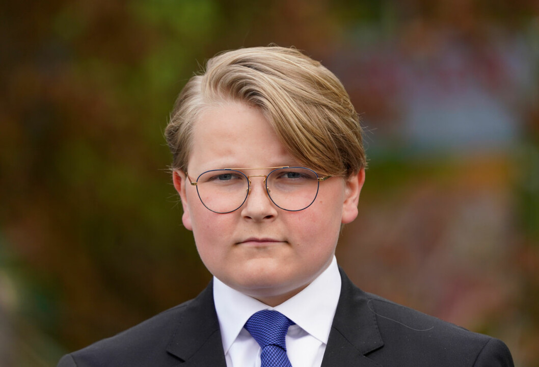 Vilken skillnad! Sverre Magnus ser betydligt större ut på de nya bilderna. sverre magnus