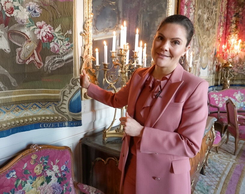 Kronprinsessan Victoria. Kronprinsessan Victoria i nya SVT-serien om Stockholms slott