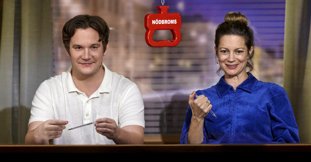 Christopher Garplind och Emma Peters.