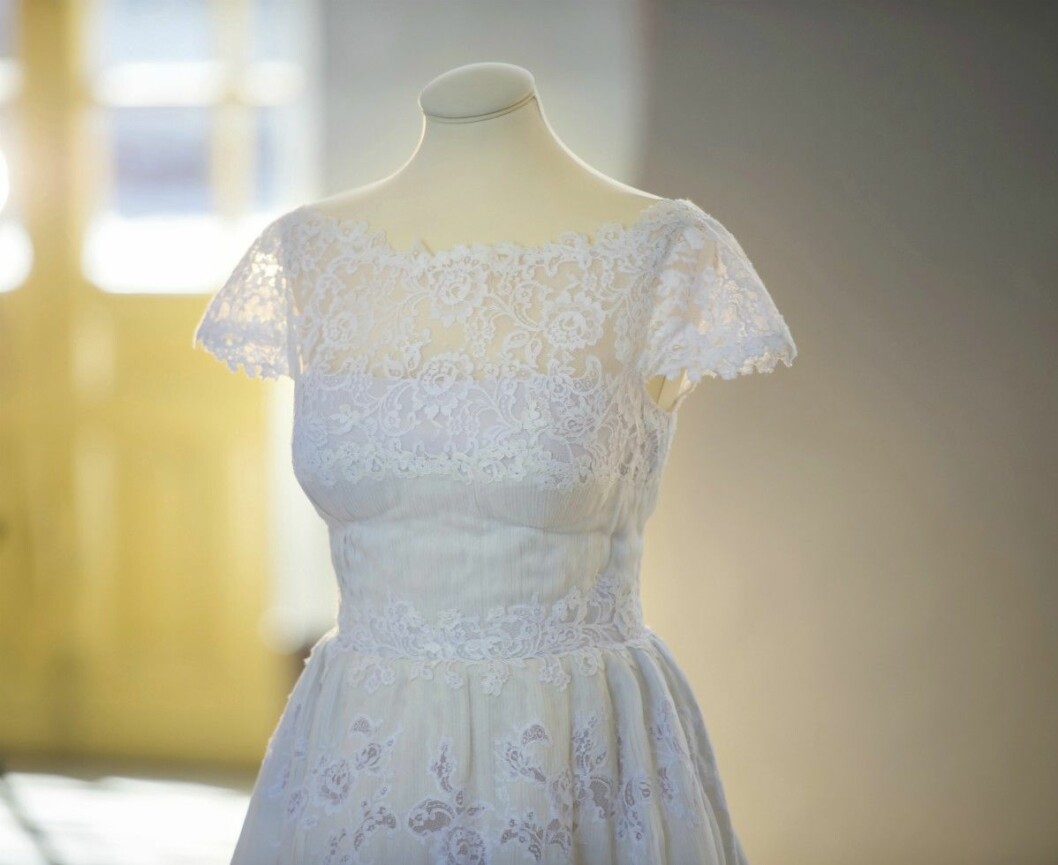 Prinsessan Madeleines Valentino-klänning. Prinsessan Madeleines bröllopsklänning 2013 skapad av designern Valentino Garavani.