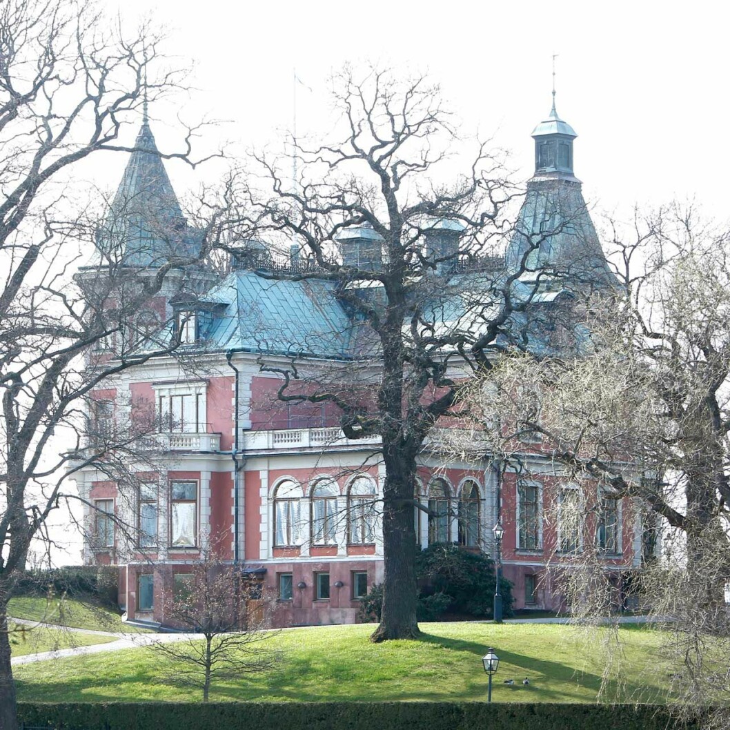 Täcka Udden på Kungliga Djurgården. Täcka Udden på Kungliga Djurgården.