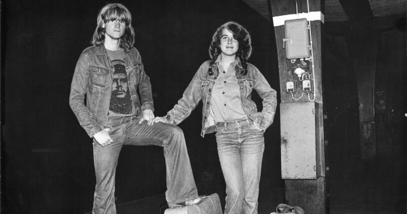 Ted Gärdestad och Lotta Ramel, 1976. Ted Gärdestad och Lotta Ramel