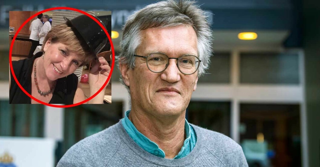 Anders har tre döttrar med hustrun Margit. Anders har tre döttrar med hustrun Margit.