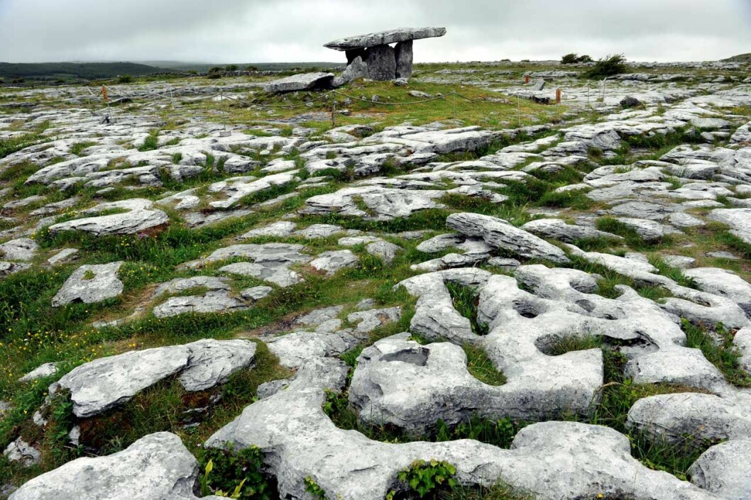 En av platserna som ligger i The burren. En av platserna som ligger i The burren.