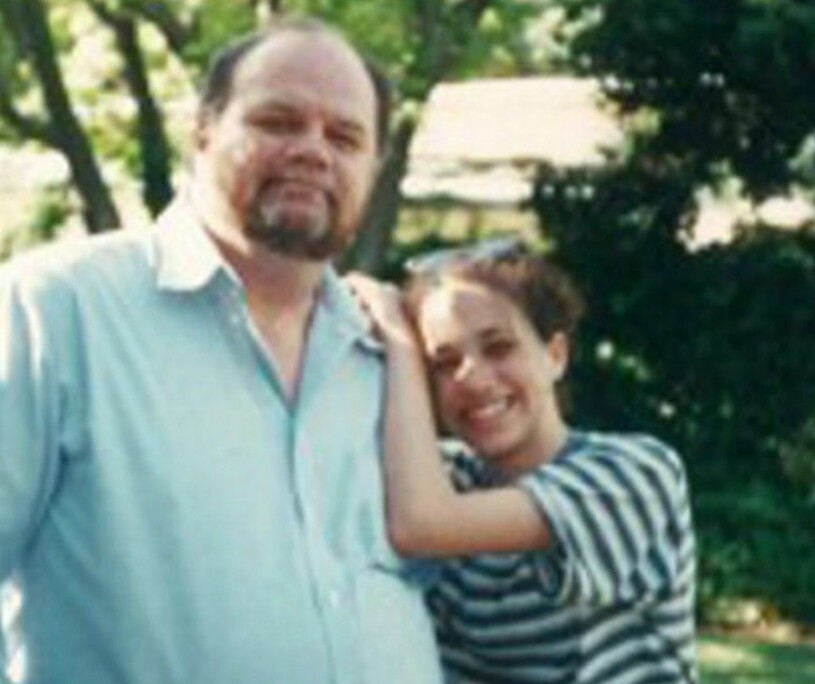 Meghan med pappa Thomas, långt innan kontakten bröt ihop. Meghan Markle pappa Thomas Markle