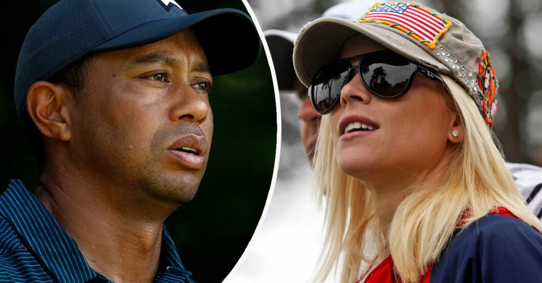 Elin Nordegren har fått besked om hur Tiger Woods mår. Tiger Woods och Elin Nordegren