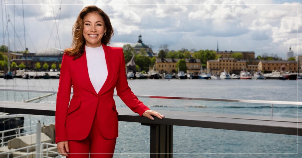 Tilde de Paula Eby får sin egen talkshow <span class=" italic" data-lab-italic_desktop="italic">Tilde</span>. Foto: Magnus Ragnvid/TV4.
