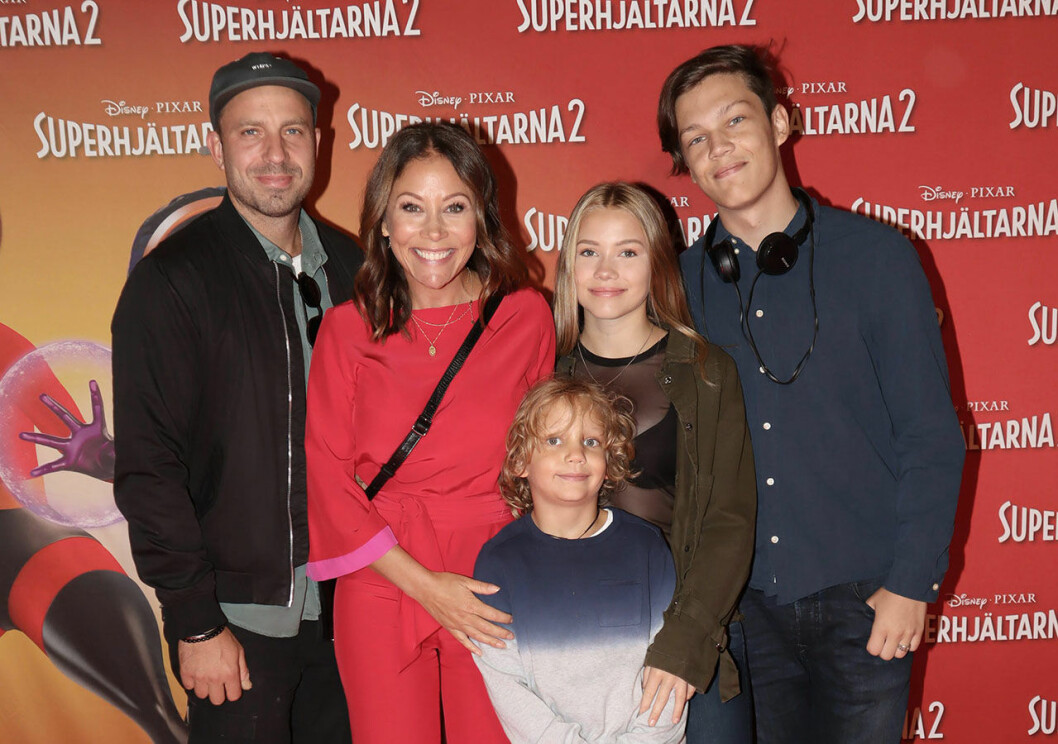 Tilde de Paula, Thomas Eby, Zion, Naemi och Iliyah.