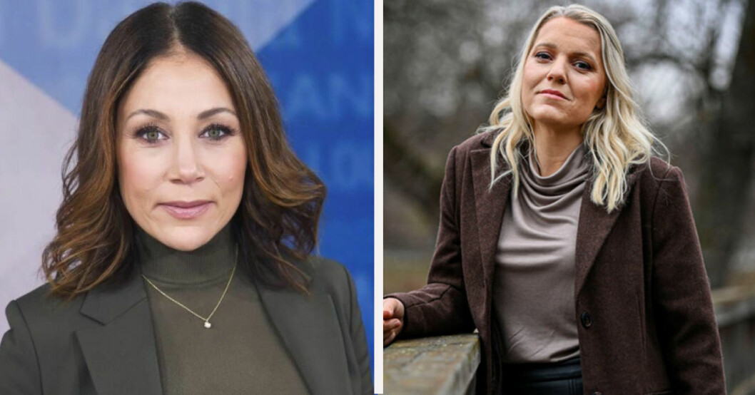 Tilde de Paula Eby och Carina Bergfeldt har olika filosofier när det gäller en viktig sak. Tilde de Paula Eby och Carina Bergfeldt