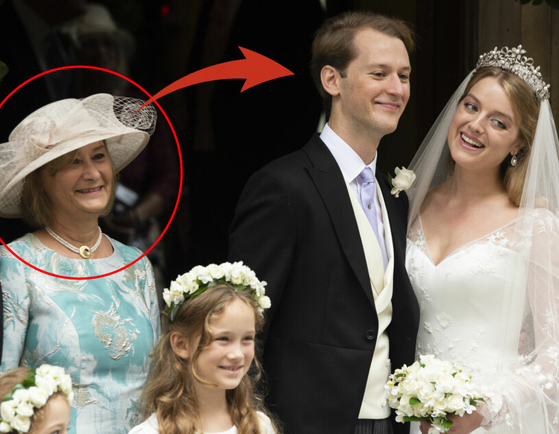 Brudparet Flora och Tim, med Tims stolta mamma Carina Vesterberg, som till vardags jobbar på Pensionsmyndigheten i Stockholm. Carina Vesterberg, Timothy ”Tim” Vesterberg och Flora Ogilvy Vesterberg