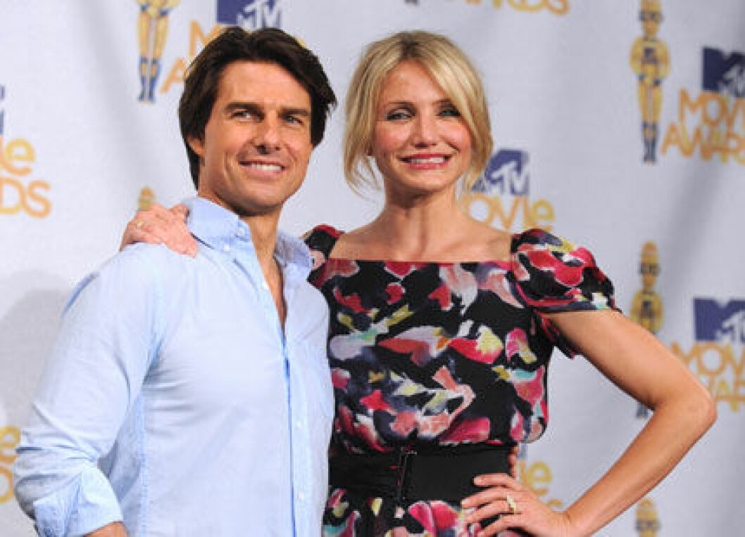 Tom Cruise och Cameron Diaz på filmgala. Tom Cruise och Cameron Diaz på filmgala.