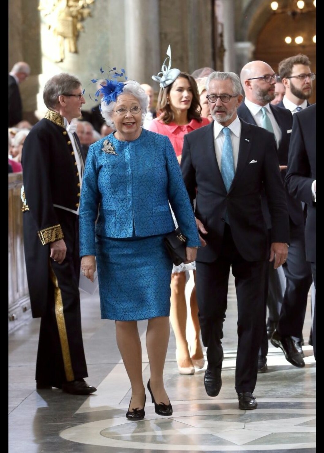 Princess Christina, Tord Magnuson Celebrations of The Kings 70th birthday. Te Deum thanksgiving service in connection with The King's birthday, Royal Chapel at the Royal Palace, Stockholm, 2016-04-30 (c) Charles Hammarsten / IBL / POOL Te Deum med anledning av Kungens födelsedag, Slottskyrkan, Stokcholm, 2016-04-30