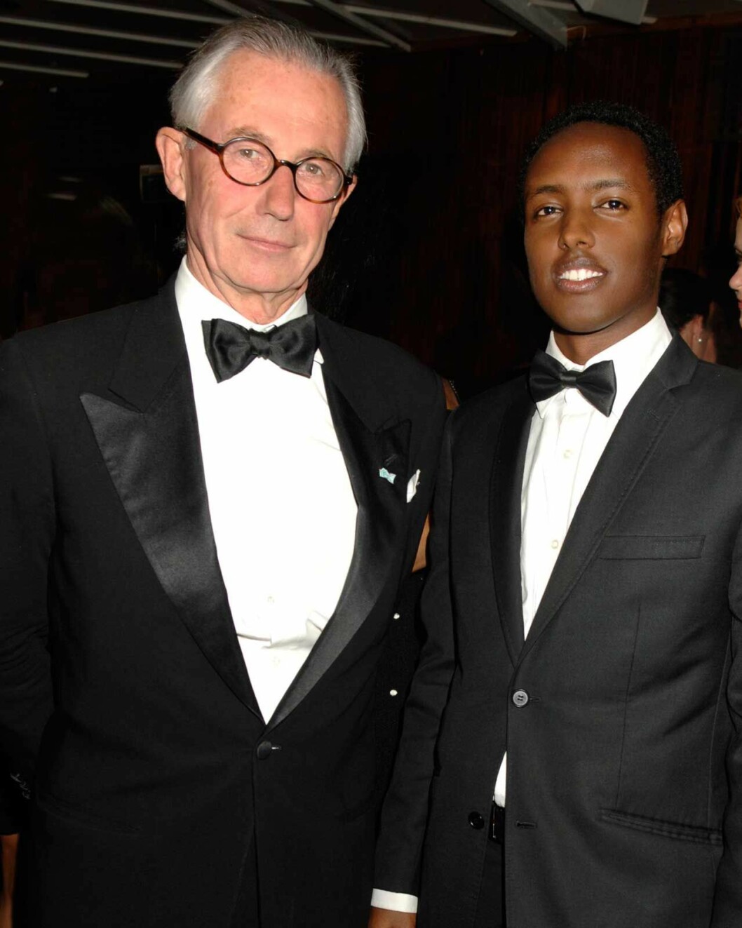 Tord Magnuson med Ahmed Abdirahman som grundat Järvaveckan.