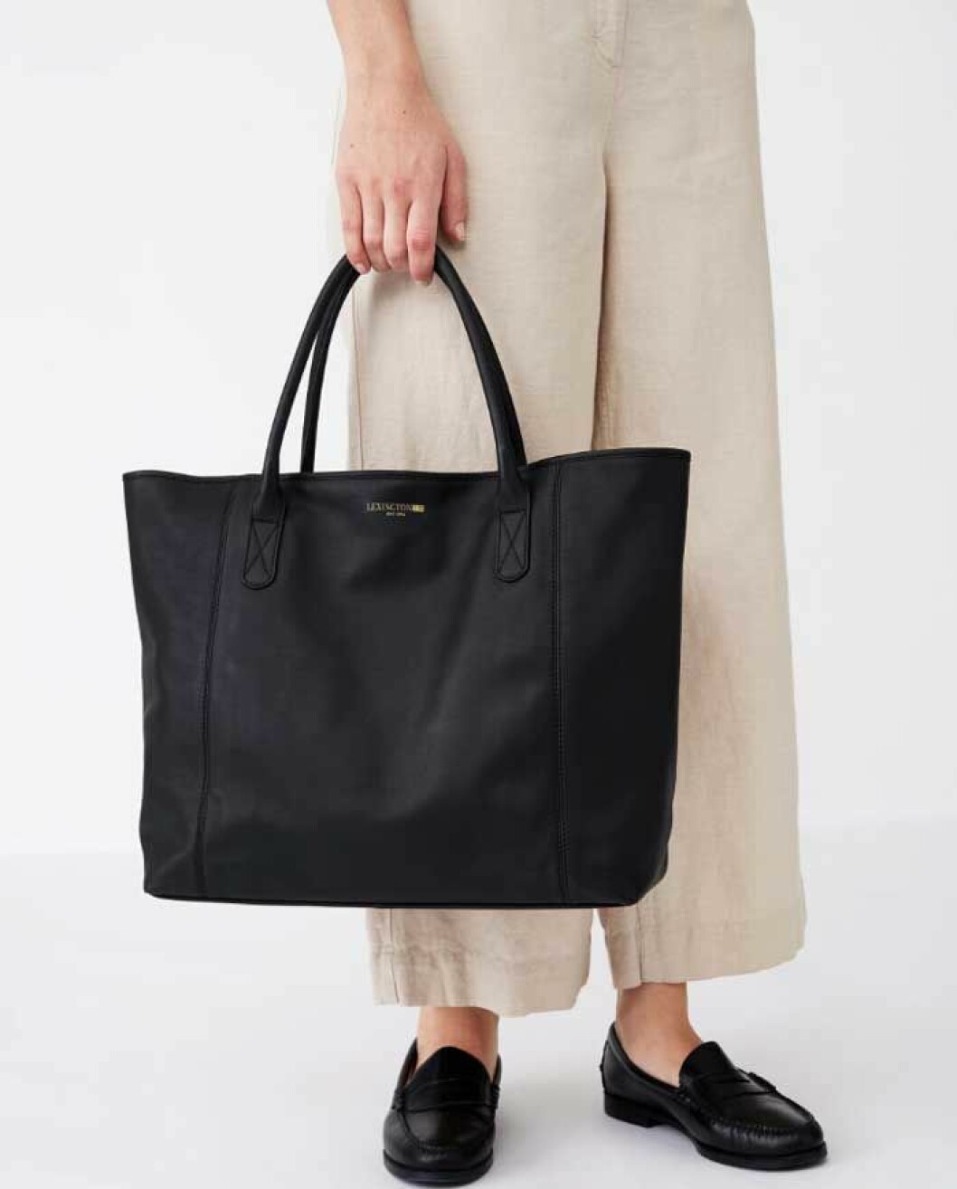 Tote i skinn