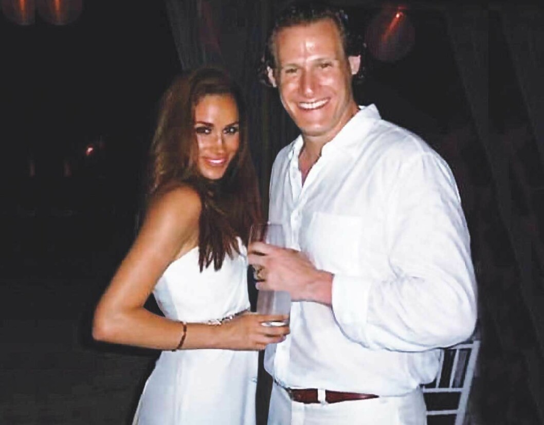 Meghan Markle och Trevor Engelson då det begav sig. trevor engelson meghan markle bröllop