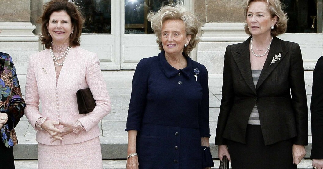 Triss i mäktiga kvinnor! Drottning Silvia, Bernadetta Chirac och drottning Paola.