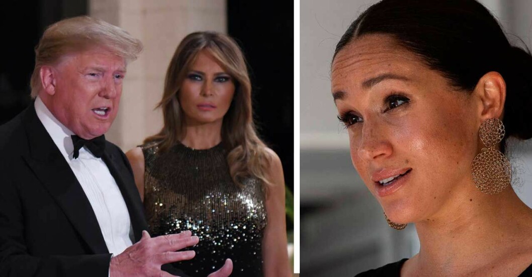Donald Trump och Meghan är knappast såta vänner. Donald Trump och Meghan är knappast såta vänner.