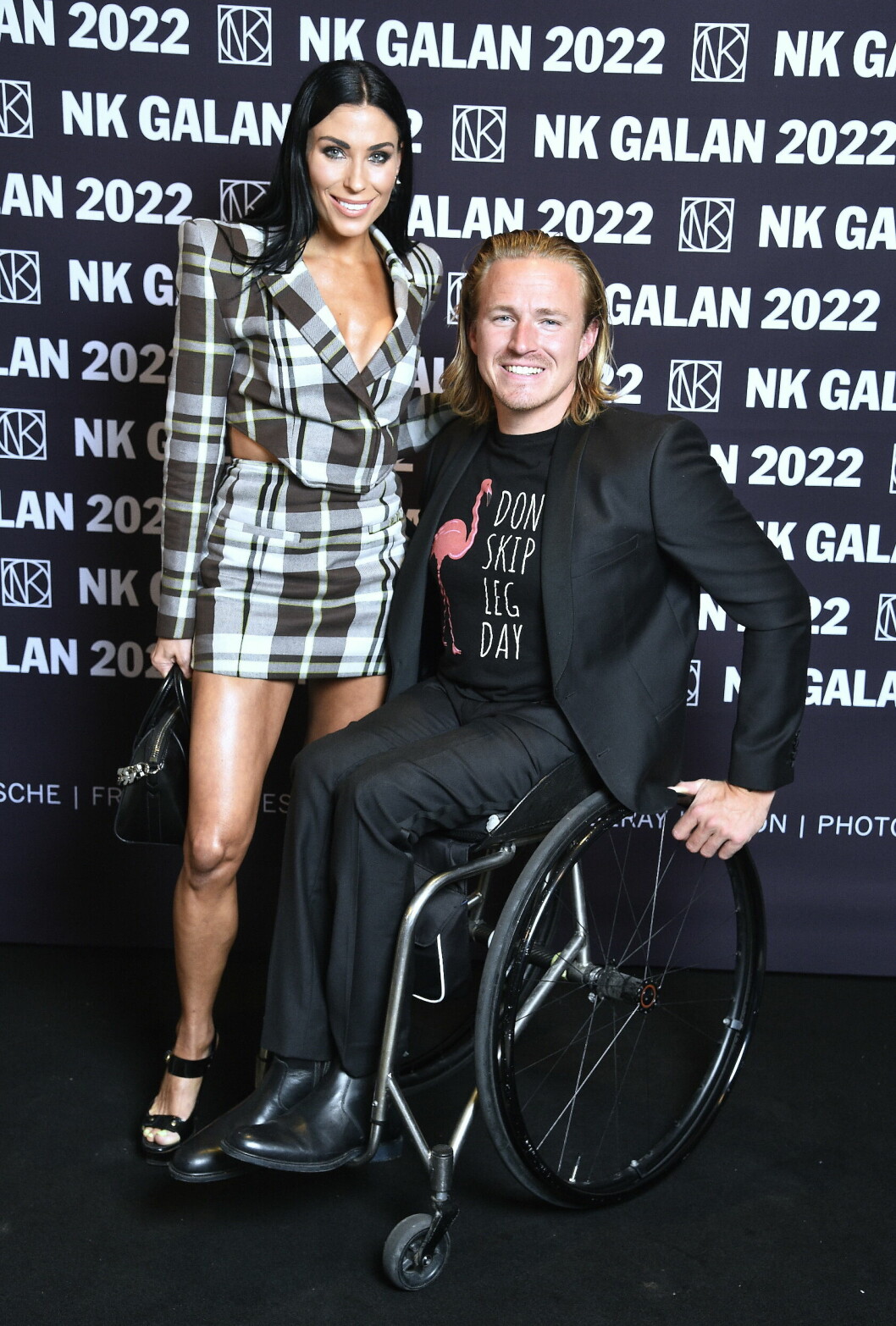 Det forna dansparet är fortfarande goda vänner. Jasmine Takacs och Aron Andersson