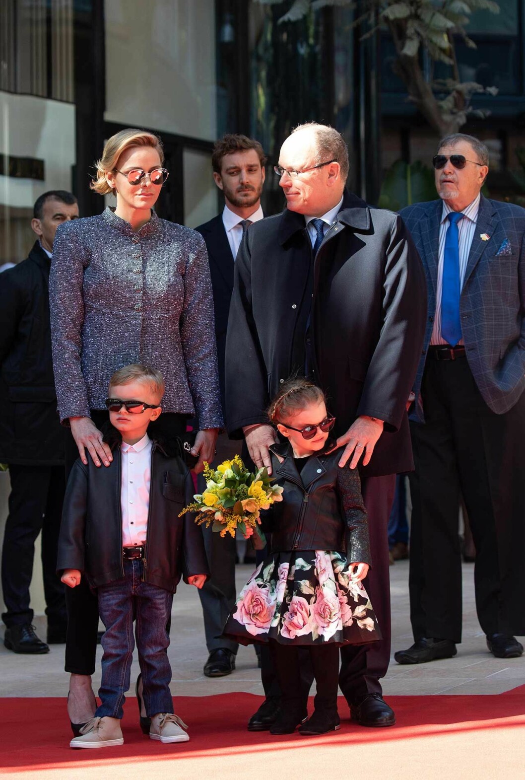 prins jacques prinsessan gabriella furstinnan charlene furst albert