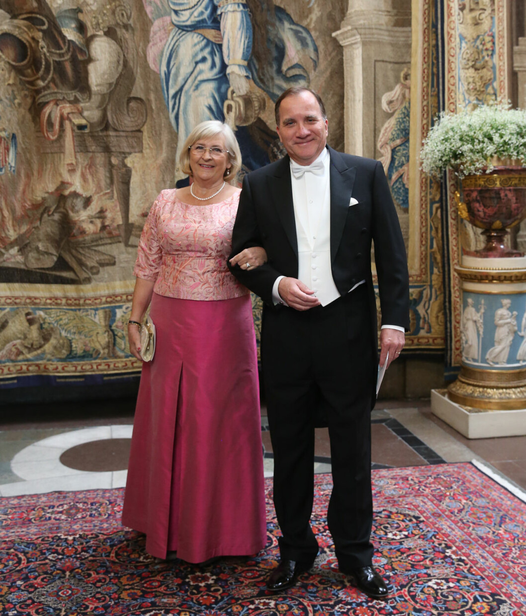 Statsminister Stefan Löfven med hustru Ulla.