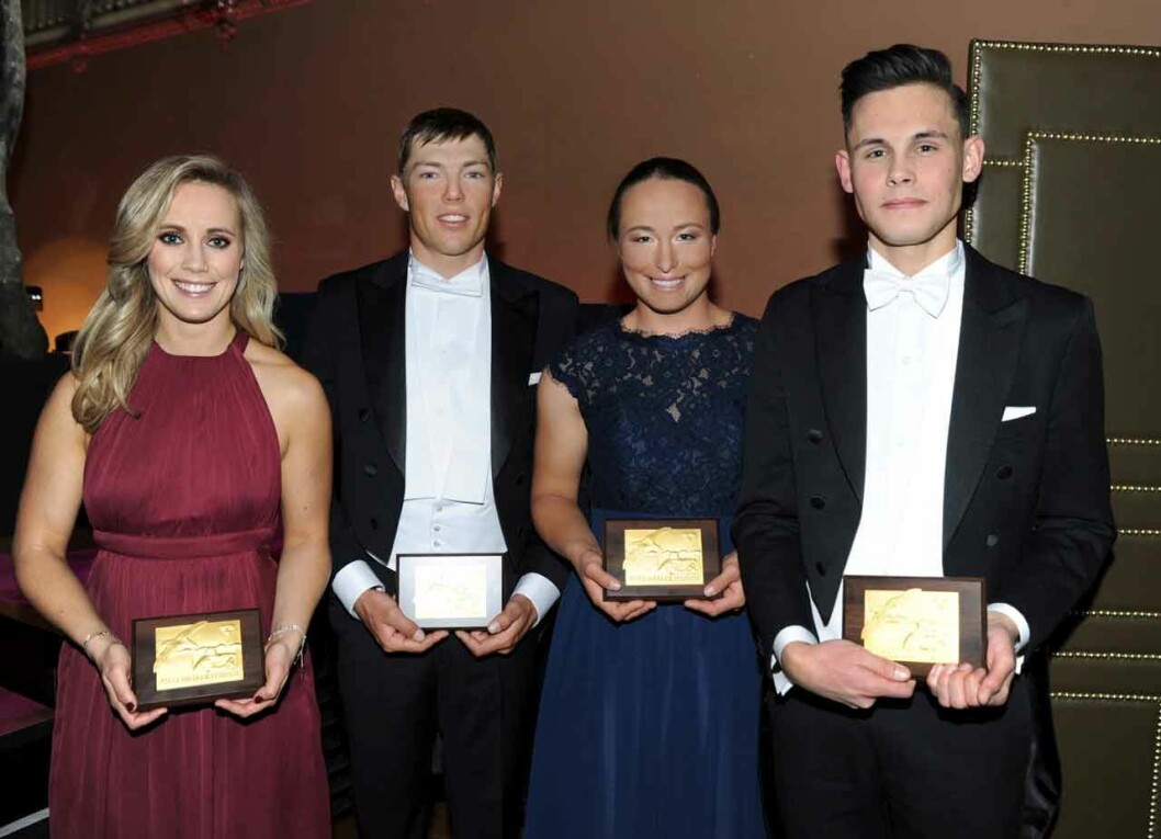 Ungdomarna som fick mottaga medaljer:<br>Mikaela Åhlin-Kottulinsky, Rasmus Rosengren, Ida Svensson och Morgan Jernfast. Ungdomarna som fick mottaga medaljer: Mikaela Åhlin-Kottulinsky, Rasmus Rosengren, Ida Svensson och Morgan Jernfast.